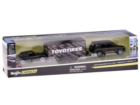 Maisto Licencjonowane Auta Metalowe Mercedes-Benz G 1988 i BMW M3 E30 ZA5960