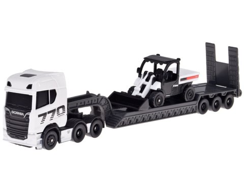 Maisto Licencjonowane Auto Metalowe SCANIA 770S + naczepa Spychacz ZA5966
