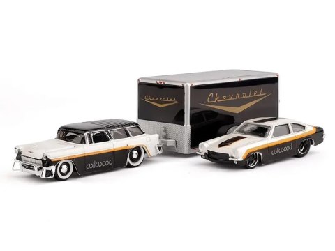 Maisto Licencjonowane auta metalowe Chevrolet Nomad 1955 i Vega 1971 ZA5863