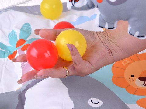 Mata Edukacyjna kolorowy Kojec Plac zabaw kolorowe Piłki Zabawki ZA5823