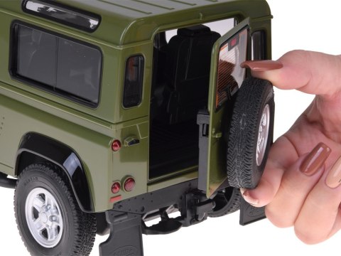 Rastar auto zdalnie sterowane Land Rover Defender 1:14 pilot ośw RC0712
