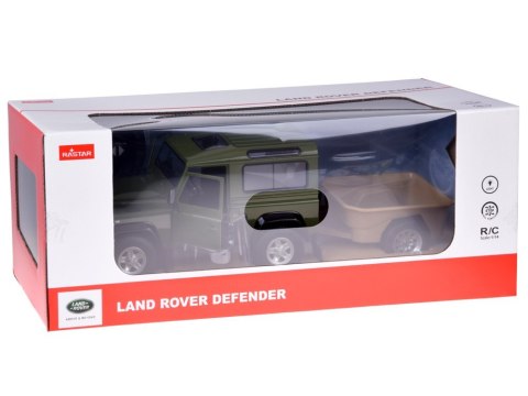 Rastar auto zdalnie sterowane Land Rover Defender 1:14 pilot ośw RC0712