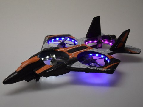 Strzelający DRON Combat - zdalne sterowanie rękawicą i pilotem RC0750