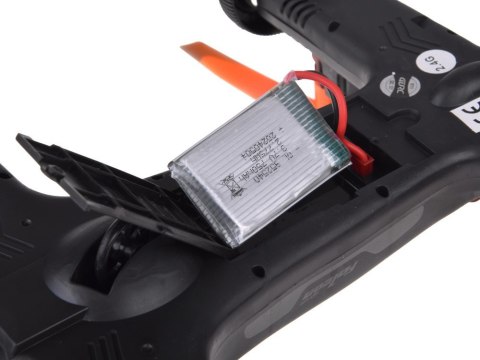 Zdalnie sterowany DRON Quadkopter z kamerką 2w1 Lata + jeździ RC0725 PO