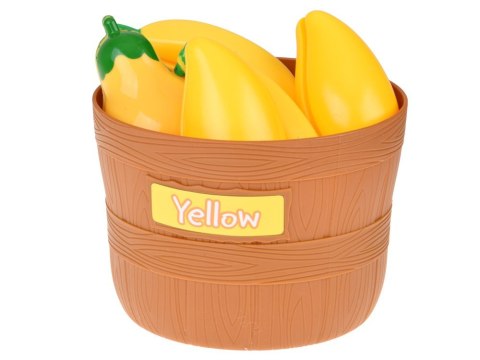 Zestaw do krojenia warzyw i owoców na rzepy + nauka kolorów - 34 ele ZA5904