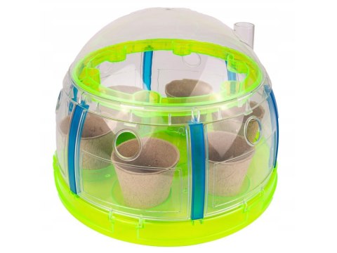 Zestaw Małego Ogrodnika BIO Szklarnia Nasiona Doniczki Uprawa Roślin ZA5776