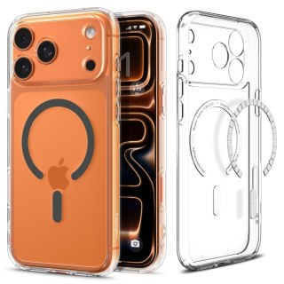 Etui case na iPhone 17 Pro Ultra Hybrid MagSafe - przezroczysto-szare