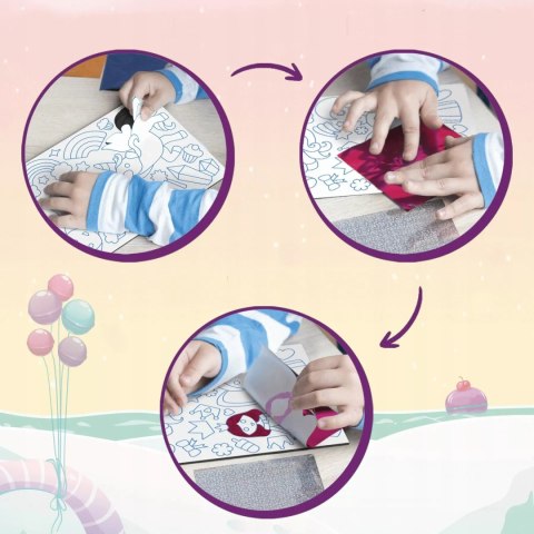 Skillmatics Foil Fun Zestaw Kreatywny Jednorożce i Księżniczki Trefl 62602