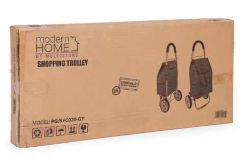 Wózek na zakupy torba 33 litry duże koła dodatkowe kieszenie ModernHome